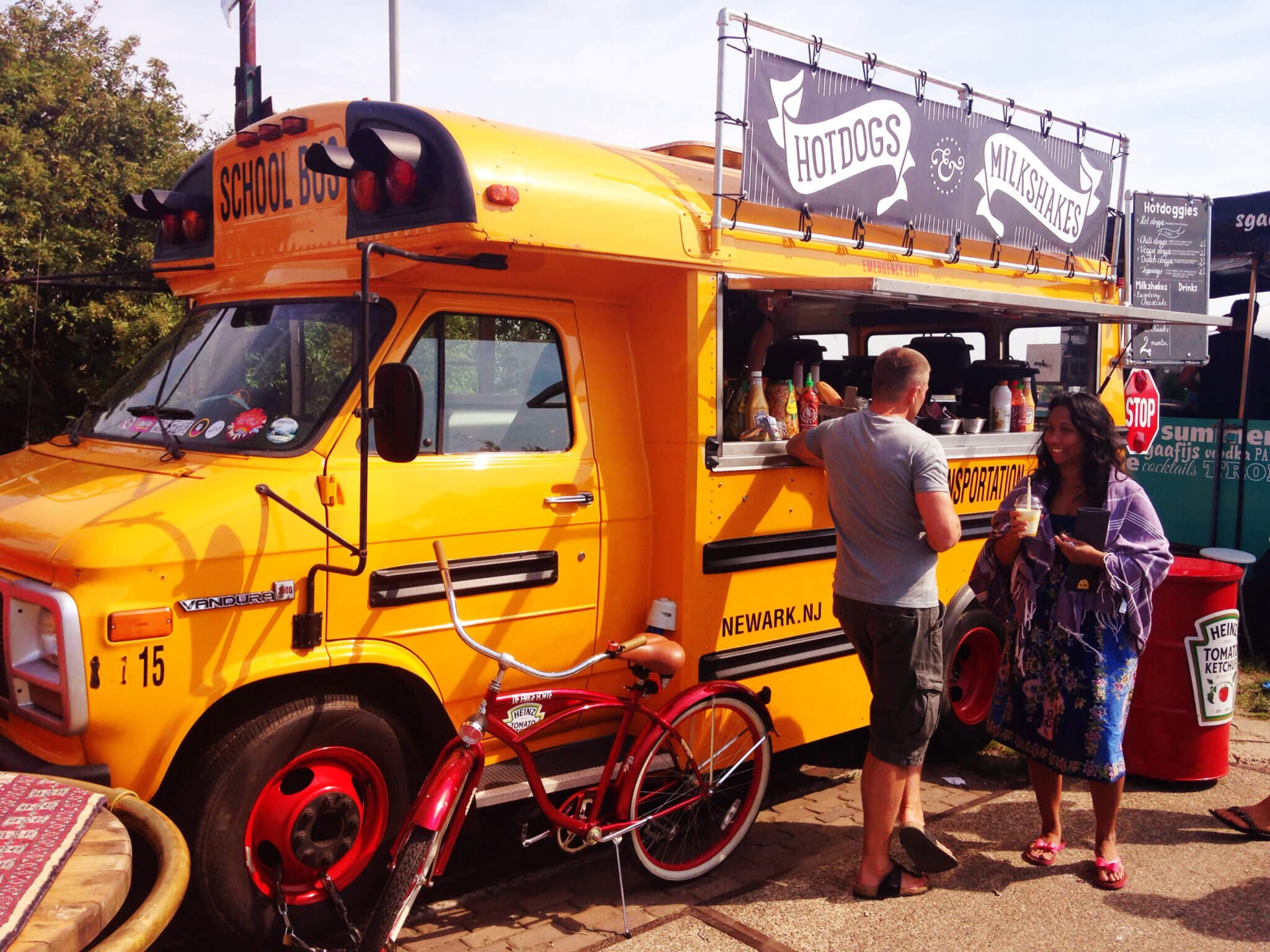 Festival schoolbus